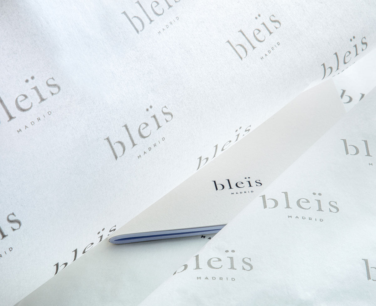 papel de embalaje finito translúcido con impresión personalizada