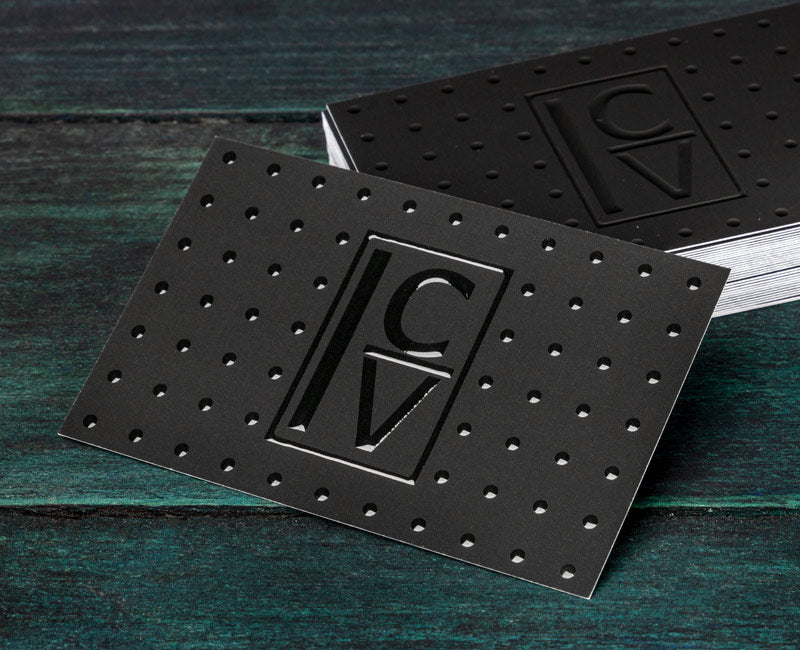 Tarjetas con relieve / plazo largo 12-15 días