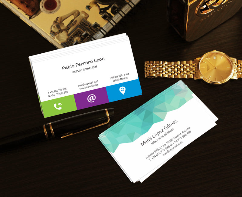 Tarjetas soft touch aterciopelado / plazo largo 12-15 días